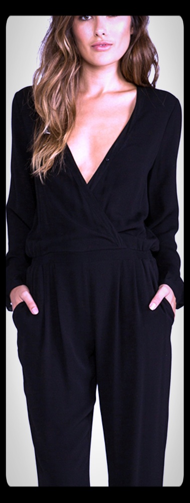 Venus Black Jumpsuit